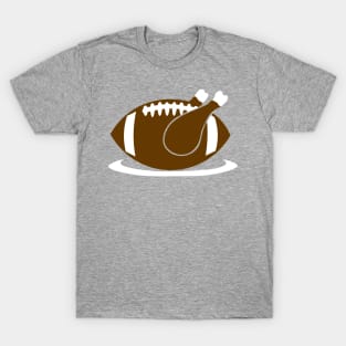 Football Season Thanksgiving Fall Funny Turkey T-Shirt